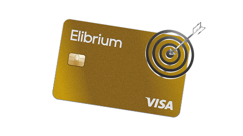 Corporate card with spend target