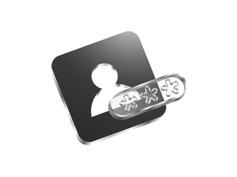 Profile card with permissions